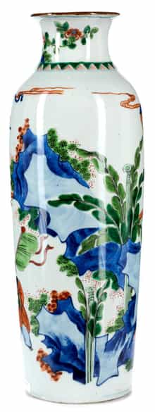 Detailabbildung: Wucai-Vase