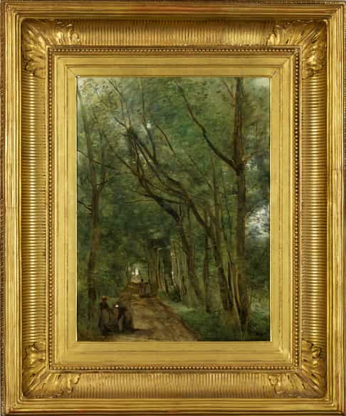 Detailabbildung: Camille Jean-Baptiste Corot, 1796 Paris – 1875