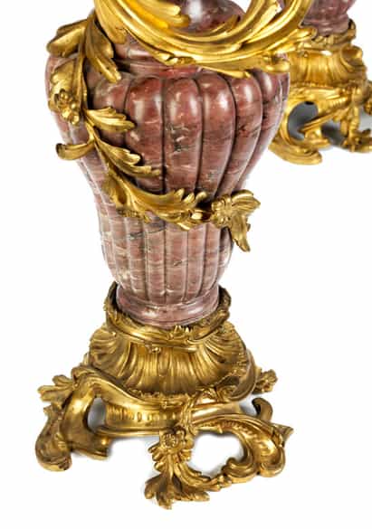 Detailabbildung: Paar Napoleon III-Kandelaber