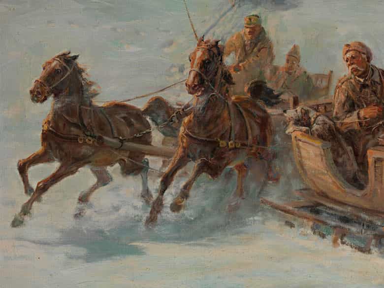 Detailabbildung: J. Kamich, Künstler des 19./ 20. Jahrhunderts