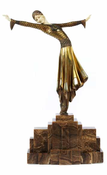Detailabbildung: Dimitri Chiparus, 1886 Dorohoi, Rumänien - 1947 Paris