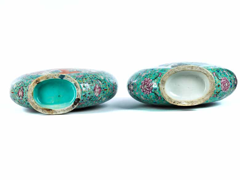 Detailabbildung: Paar große chinesische Porzellanvasen