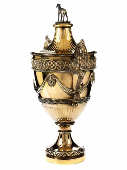 Detailabbildung: Großer Londoner Vermeil-Pokal