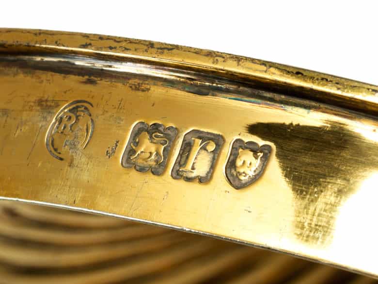 Detailabbildung: Großer Londoner Vermeil-Pokal