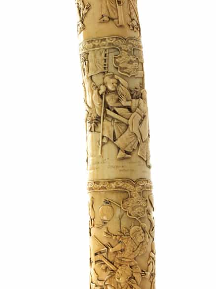 Detailabbildung: Elfenbein Katana