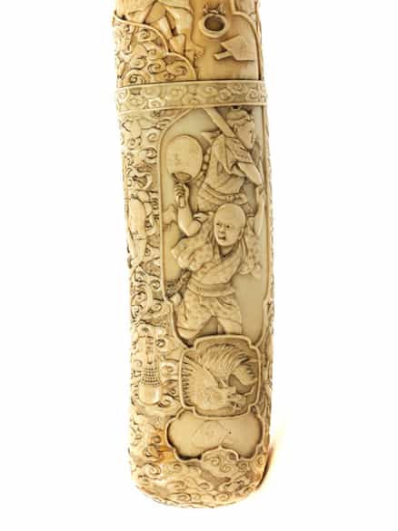 Detailabbildung: Elfenbein Katana