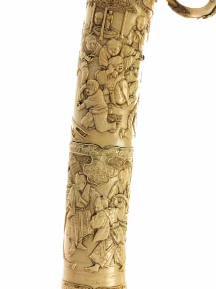 Detailabbildung: Elfenbein Katana