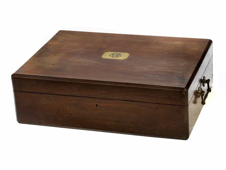 Detailabbildung: Silbernes Londoner Tee- und Kaffeeservice