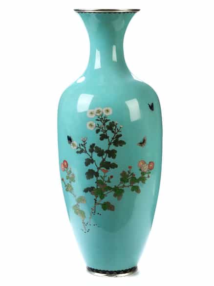 Detailabbildung: Japanische Emailvase