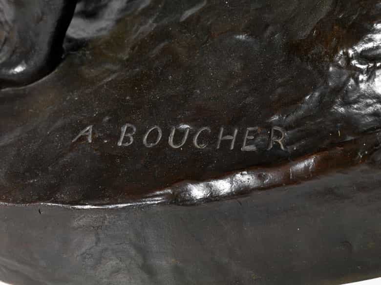 Detailabbildung: Alfred Boucher, 1850-1934
