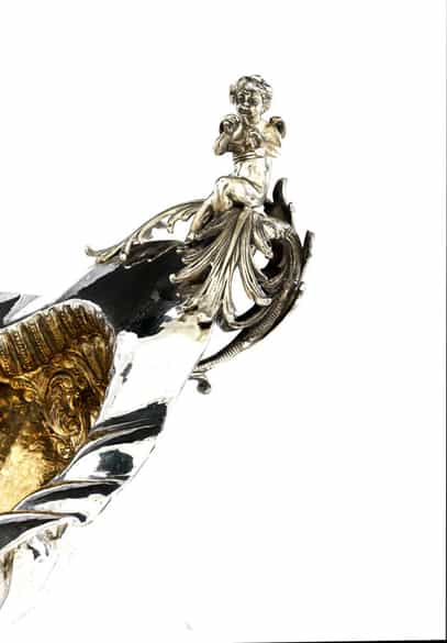 Detailabbildung: Große Silberschale