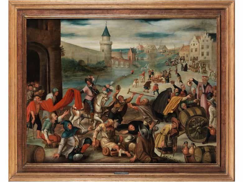 Detailabbildung: Martin van Cleve, 1527 Antwerpen – 1581 ebenda 
