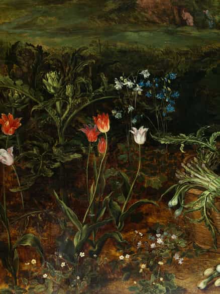 Detailabbildung: Jan Brueghel der Jüngere (1601 Antwerpen – 1678) und Mitarbeiter aus dem Kreis von Peter Paul Rubens (1577 – 1640)