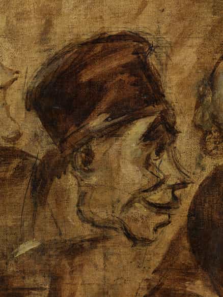 Detailabbildung: Honoré Daumier, 1808 Marseille – 1879 Valmondois, zug.