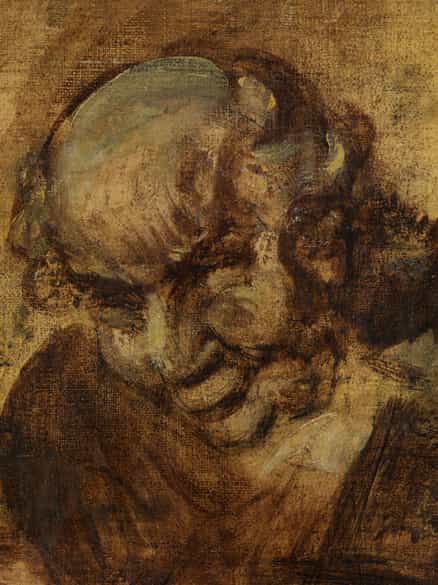 Detailabbildung: Honoré Daumier, 1808 Marseille – 1879 Valmondois, zug.