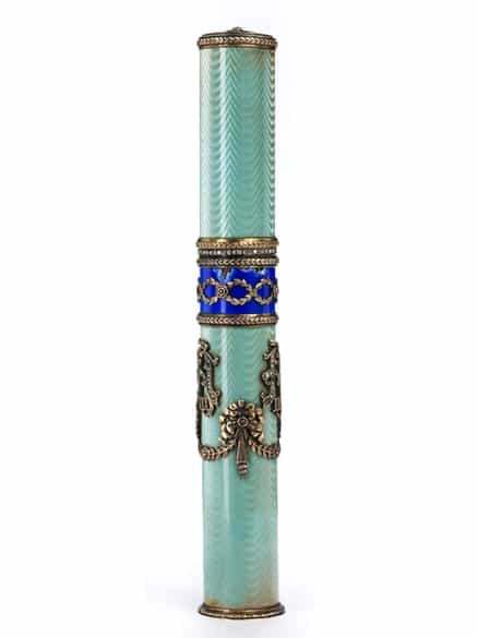 Detailabbildung: Russisches Emailobjekt