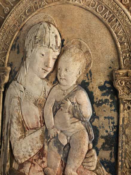 Detailabbildung: Antonio Rosselino, 1427 Settignano – 1479/81 Florenz, Werkstatt des