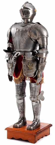 Detailabbildung: Miniaturritterrüstung