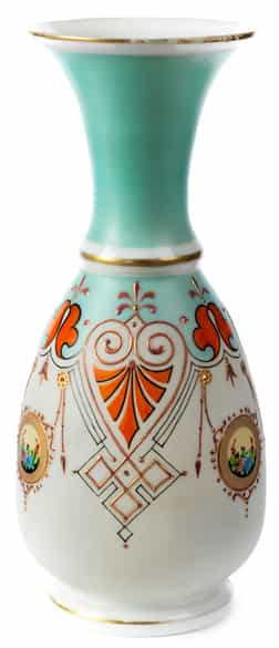 Detailabbildung: Birnenförmige Vase