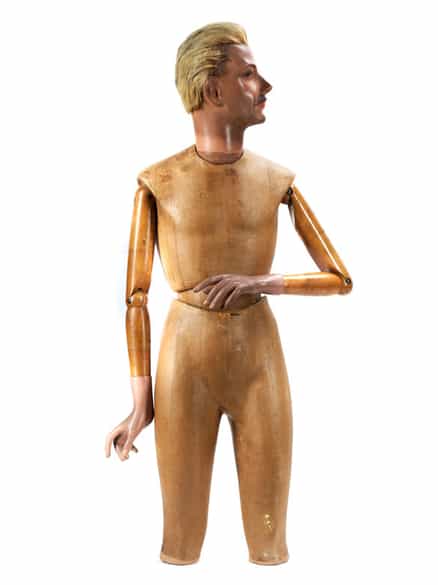 Detailabbildung: Männliche Schaufensterpuppe