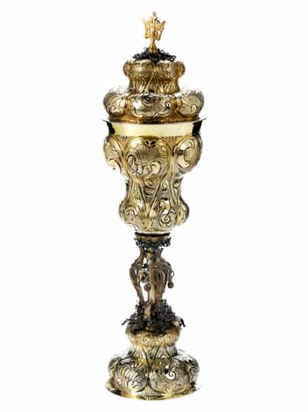 Detailabbildung: Moskauer Vermeil-Pokal