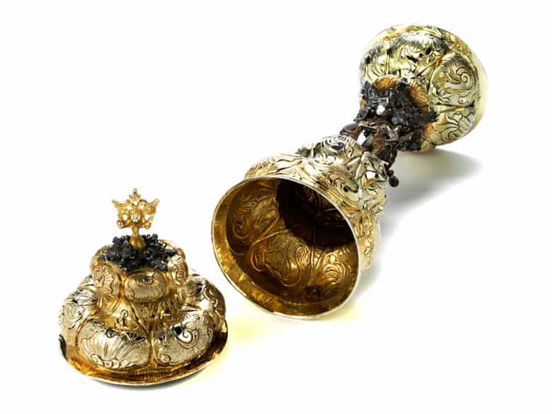 Detailabbildung: Moskauer Vermeil-Pokal