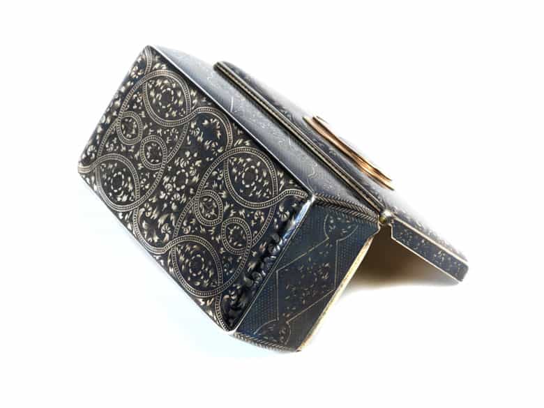 Detailabbildung: Moskauer Niello-Dose 