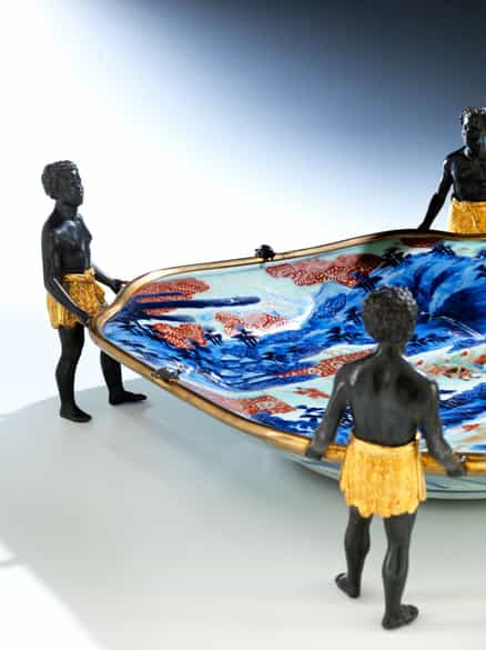 Detailabbildung: Museale japanische Porzellanschale