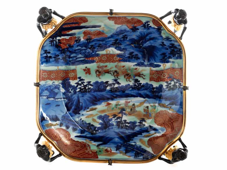 Detailabbildung: Museale japanische Porzellanschale