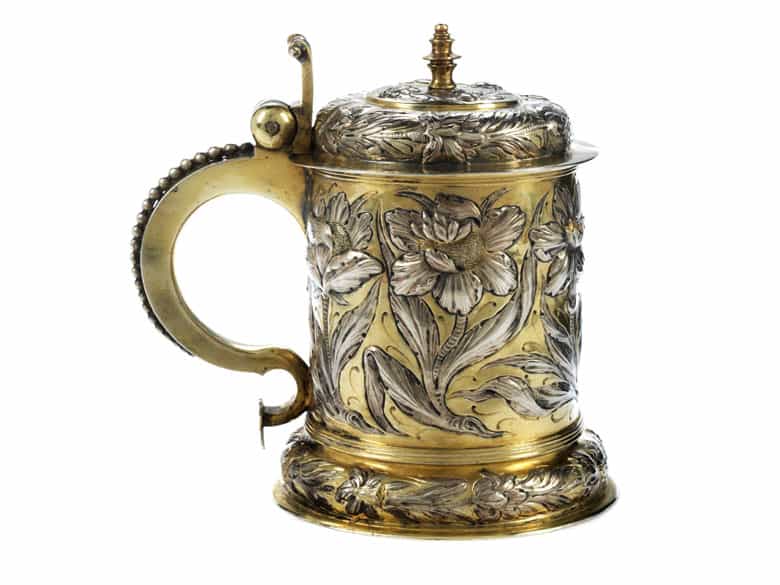 Detailabbildung: Barocker Vermeil-Humpen