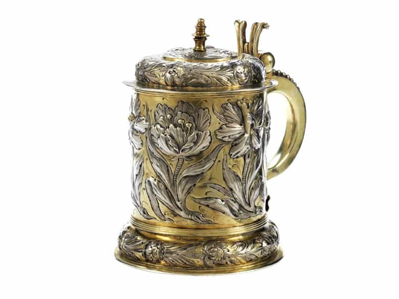 Detailabbildung: Barocker Vermeil-Humpen