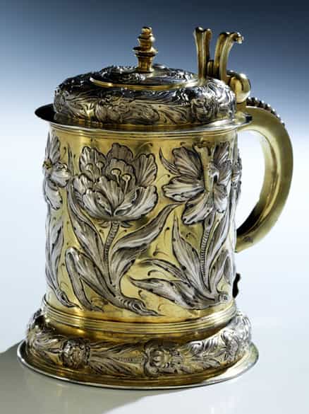 Detailabbildung: Barocker Vermeil-Humpen
