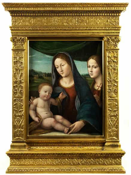 Detailabbildung: Giacomo Raibolini Francia, ca. 1486 Bologna – 1557, zug.