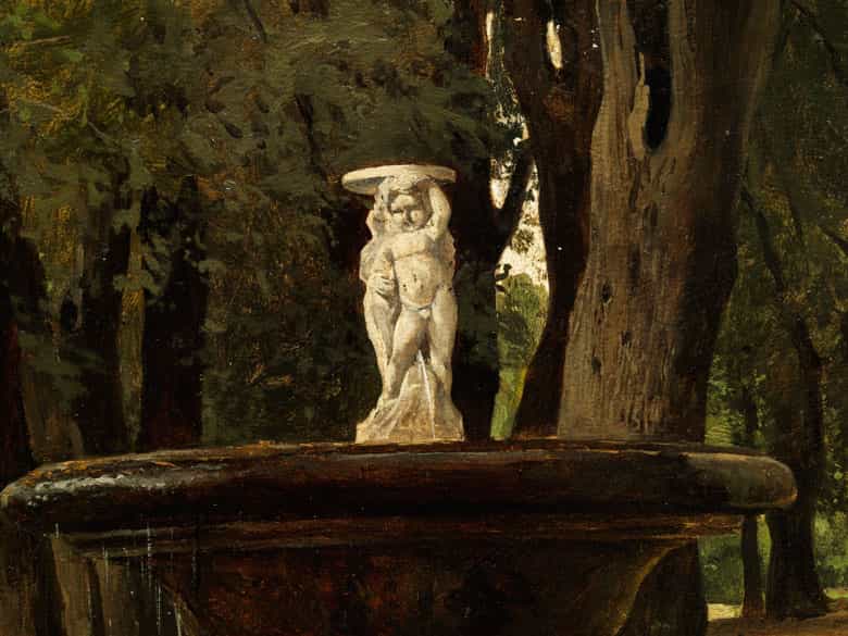 Detailabbildung: Paul Franz Flickel, 1852 Berlin – 1903 Nervi/ Rom