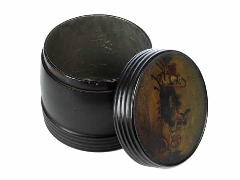 Detailabbildung: Russische Lackdose