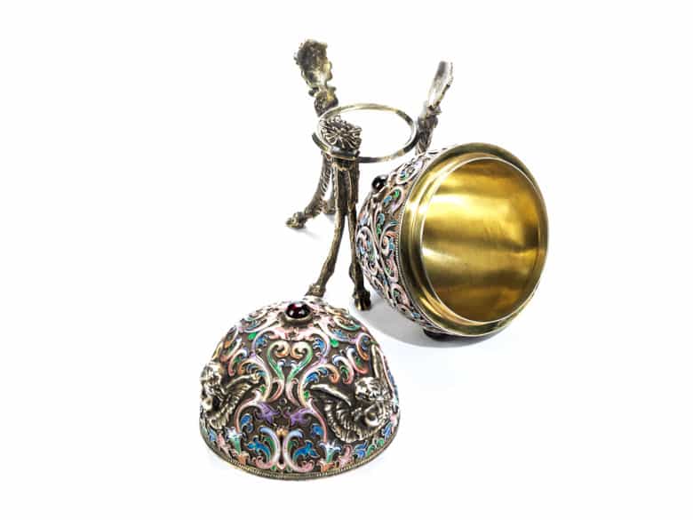 Detailabbildung: Moskauer Cloisonné-Ei