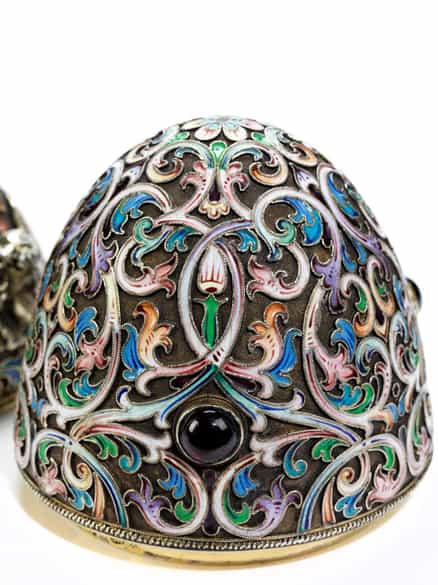 Detailabbildung: Moskauer Cloisonné-Ei