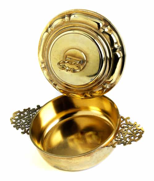 Detailabbildung: Augsburger Vermeil-Ecuelle