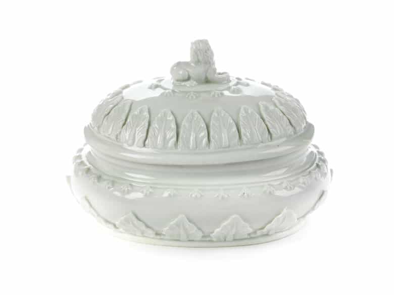 Detailabbildung: Seltene Meissener Zuckerdose