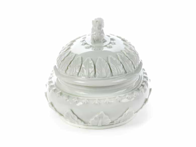Detailabbildung: Seltene Meissener Zuckerdose