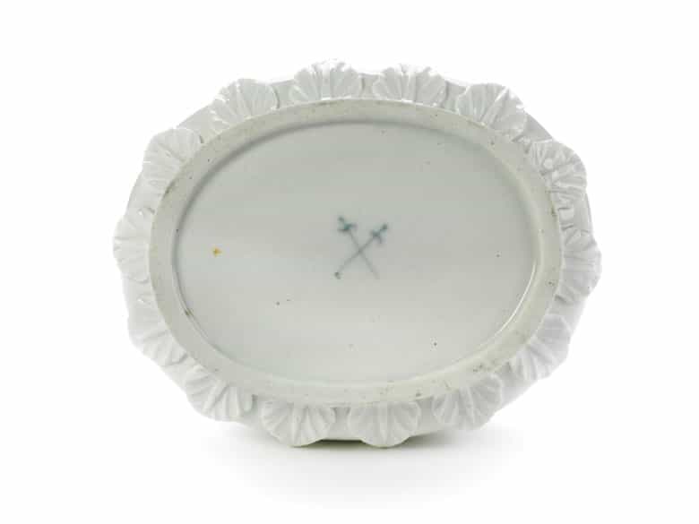 Detailabbildung: Seltene Meissener Zuckerdose