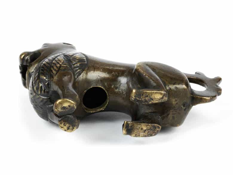 Detailabbildung: Gotischer Bronzelöwe