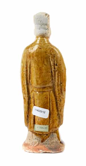 Detailabbildung: Grabfigur