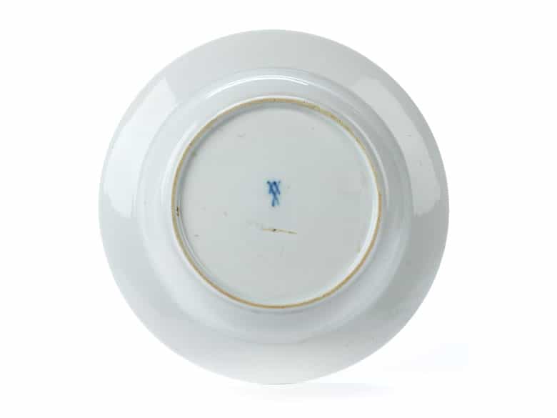 Detailabbildung: Tiefer Teller aus dem Krönungsservice August III