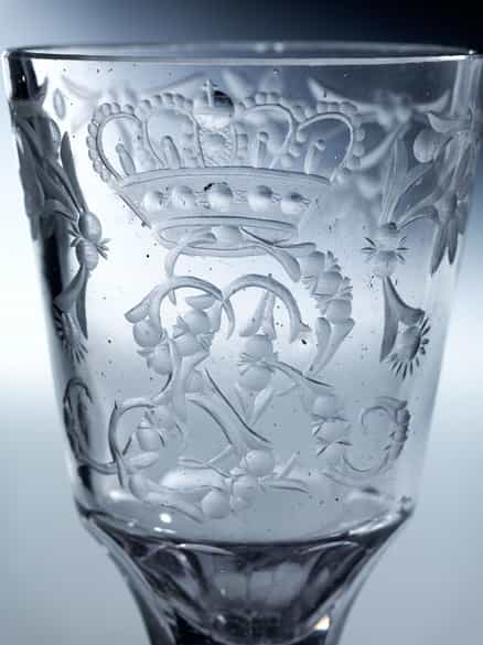 Detailabbildung: Herzögliche Barock-Gläser