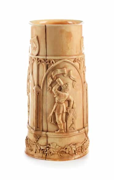 Detailabbildung: Zunftbecher der Steinmetze