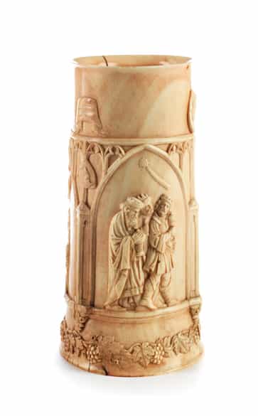 Detailabbildung: Zunftbecher der Steinmetze