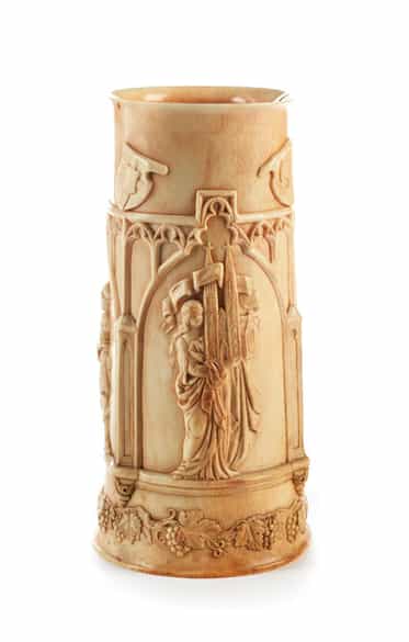 Detailabbildung: Zunftbecher der Steinmetze