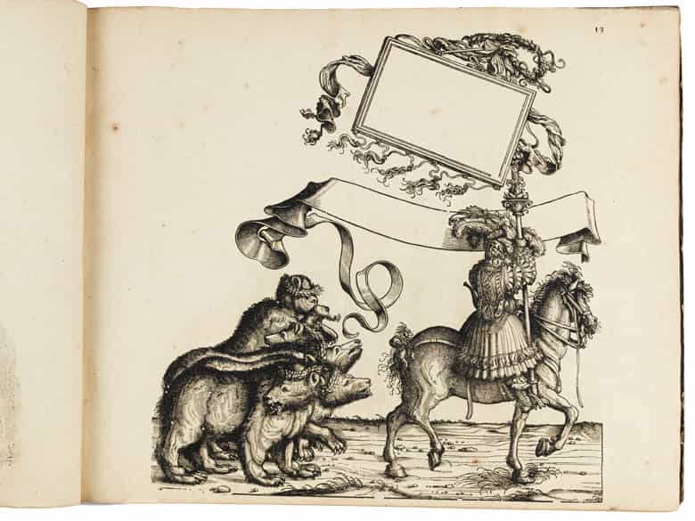 Detailabbildung: Hans Burgkmair, 1473 Augsburg – 1531 ebenda 
