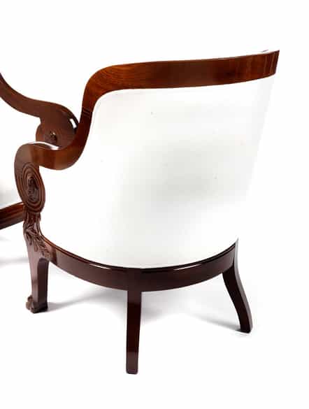 Detailabbildung: Paar klassizistische Sessel